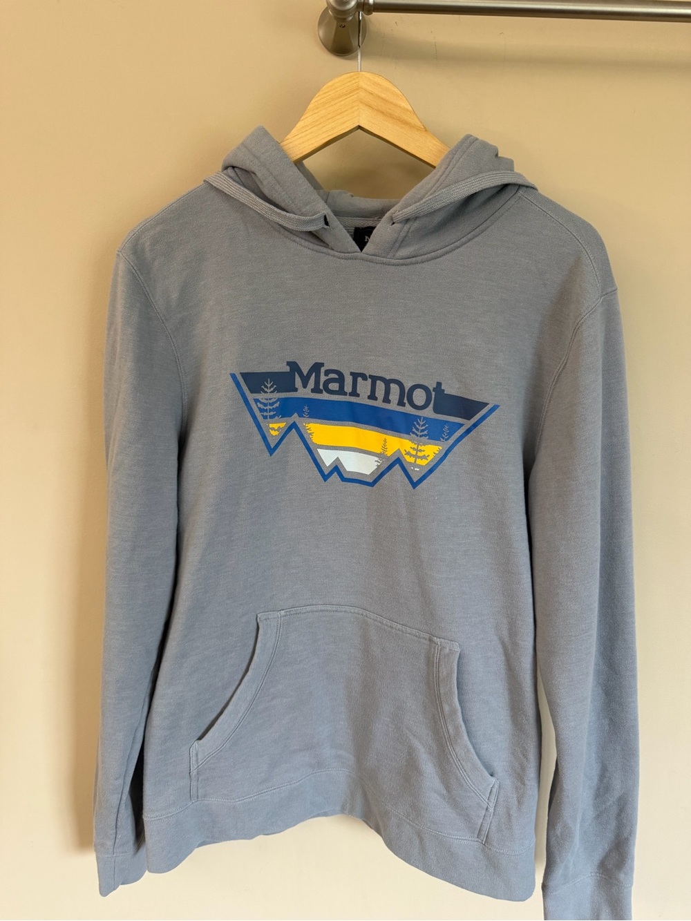 Marmot Hooded Sweatshirt, Size M